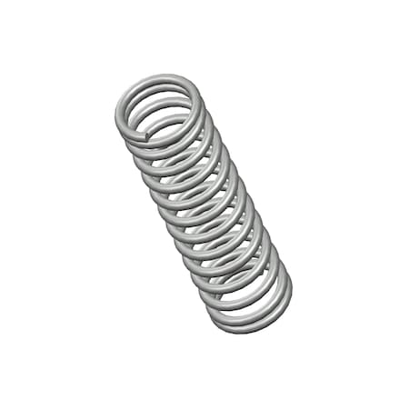 Compression Spring, O= .625, L= 2.25, W= .072 R